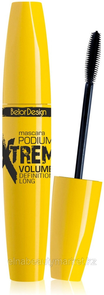 Тушь для ресниц Belor design Podium Extreme для объема черный