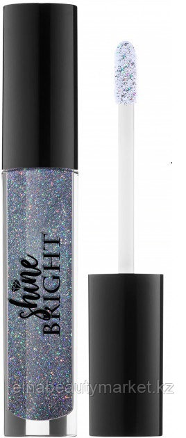 Belor design Shine Bright блеск для губ прозрачный, серый №9 Sapphire