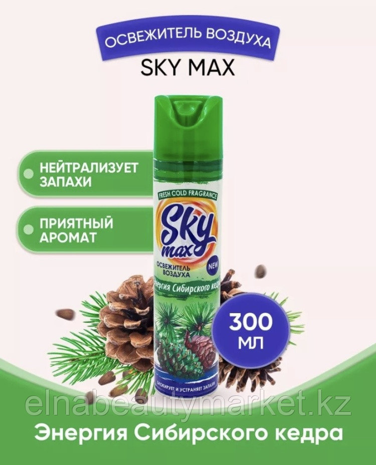 Sky max аэрозоль освежитель воздуха  300мл